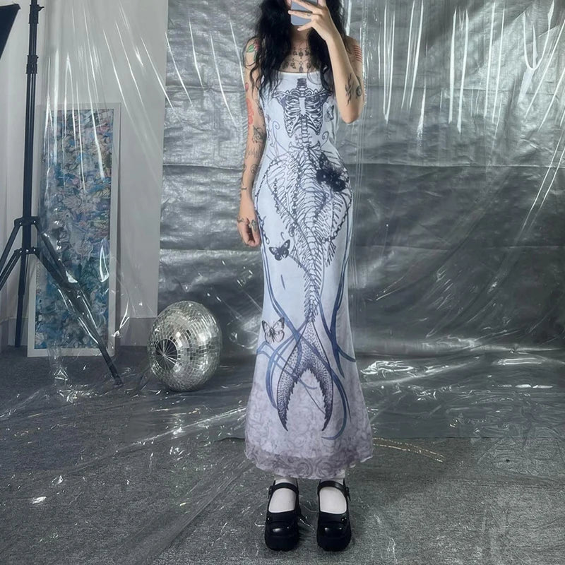 Aesthetic Long Dress